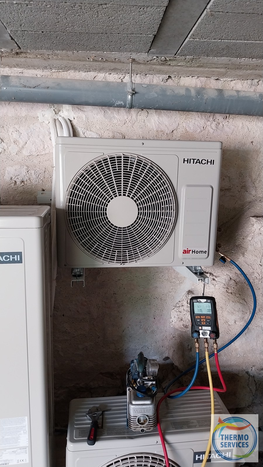 Installation climatisation Hitachi - PUJOLS 47300